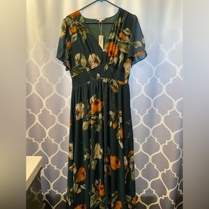 Baltic Born New Olivia Maxi Dress Green